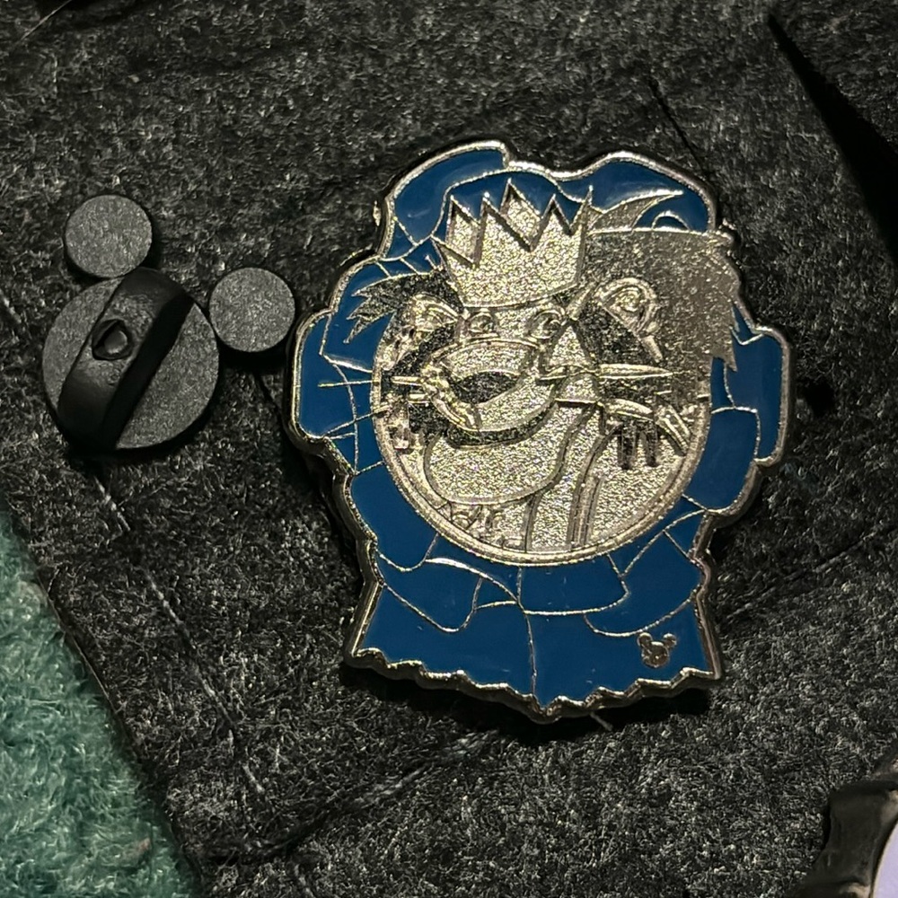 Disney bed knobs and broomsticks hidden Mickey pin